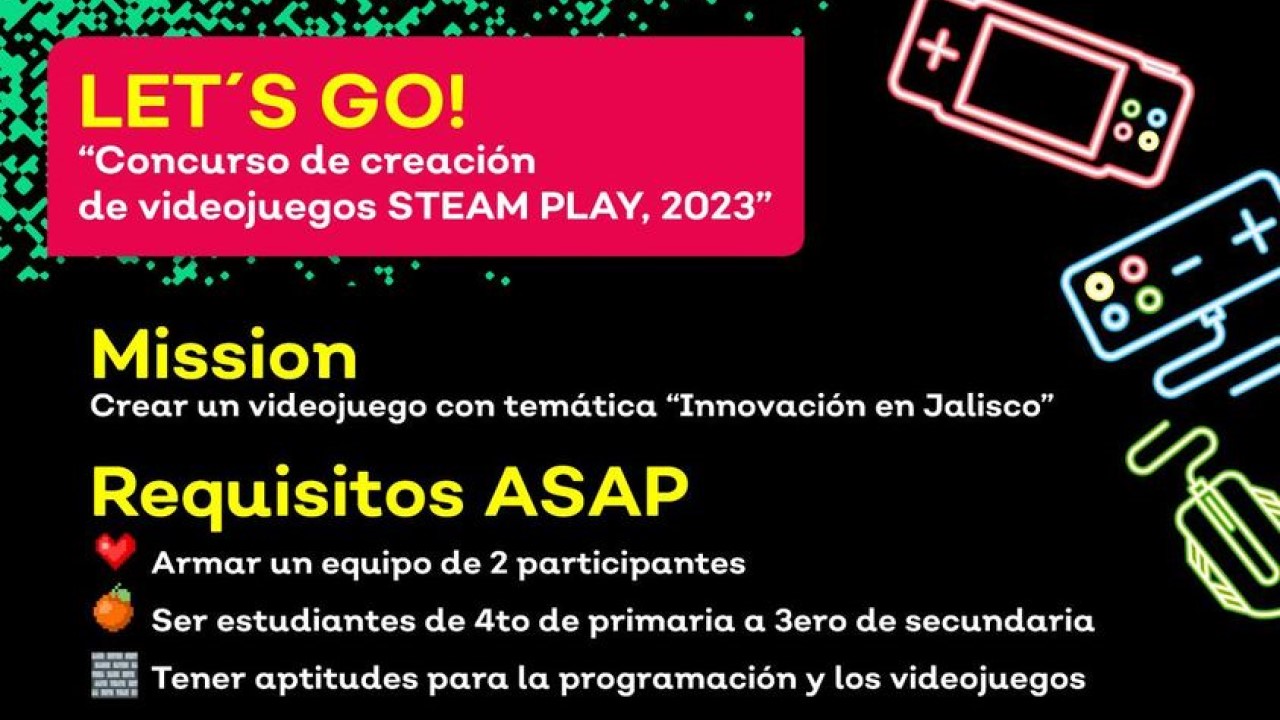 Imagen Creación de videojuegos STEAM Play