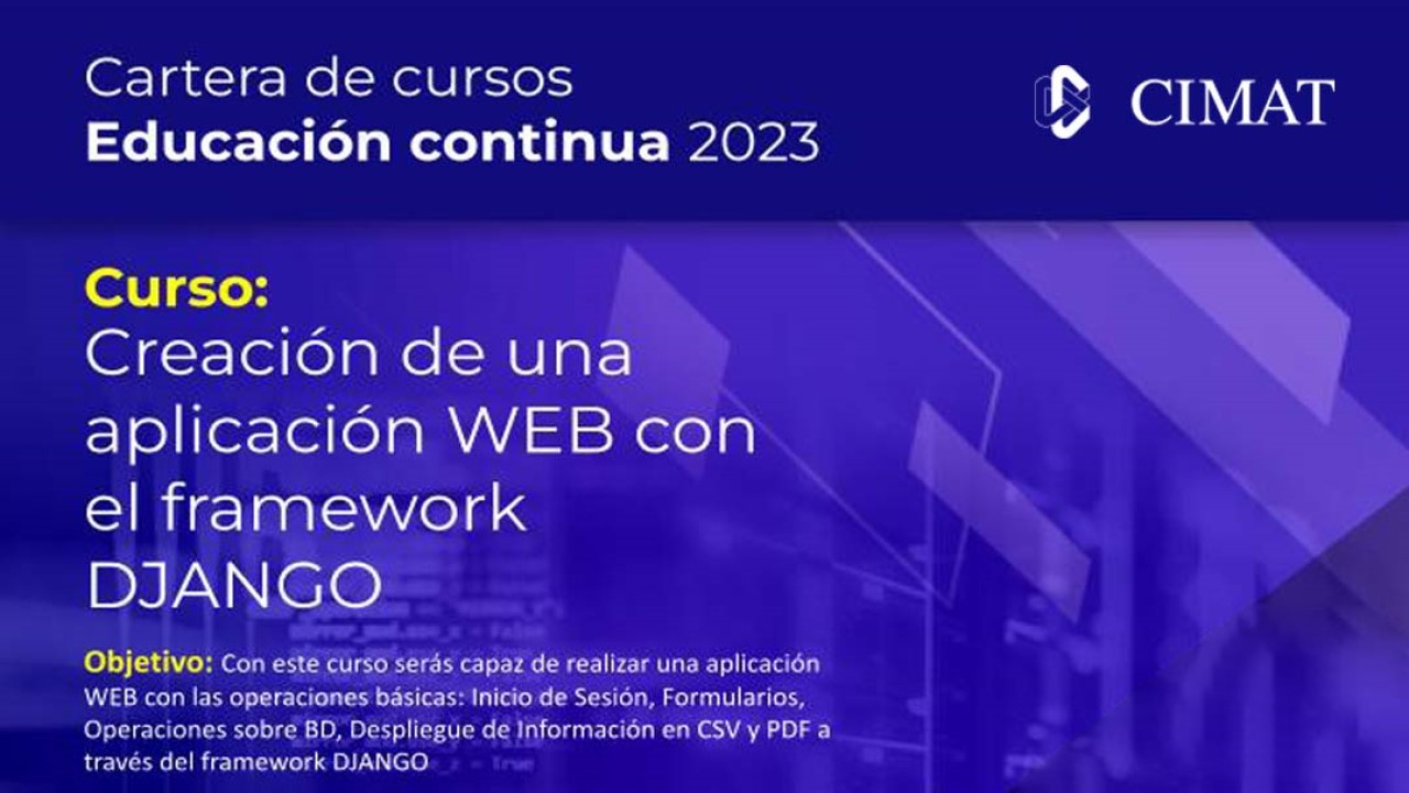 Creación de una aplicación Web con Django