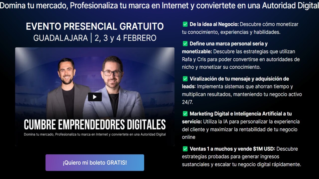 Cumbre de Emprendedores Digitales