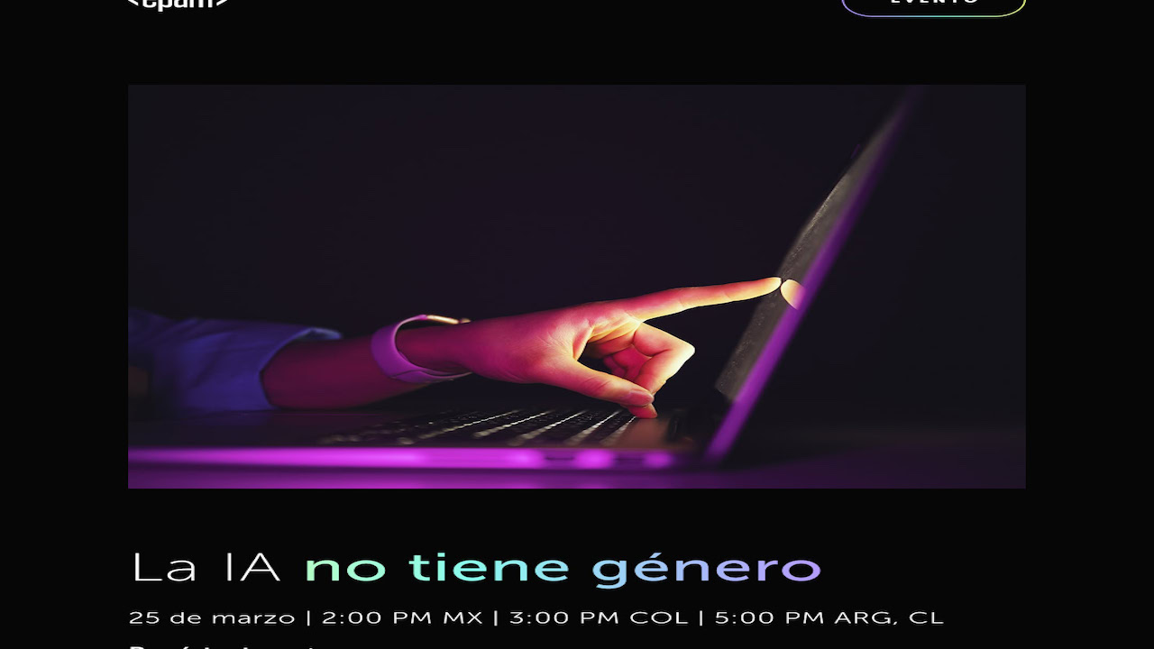La IA no tiene género