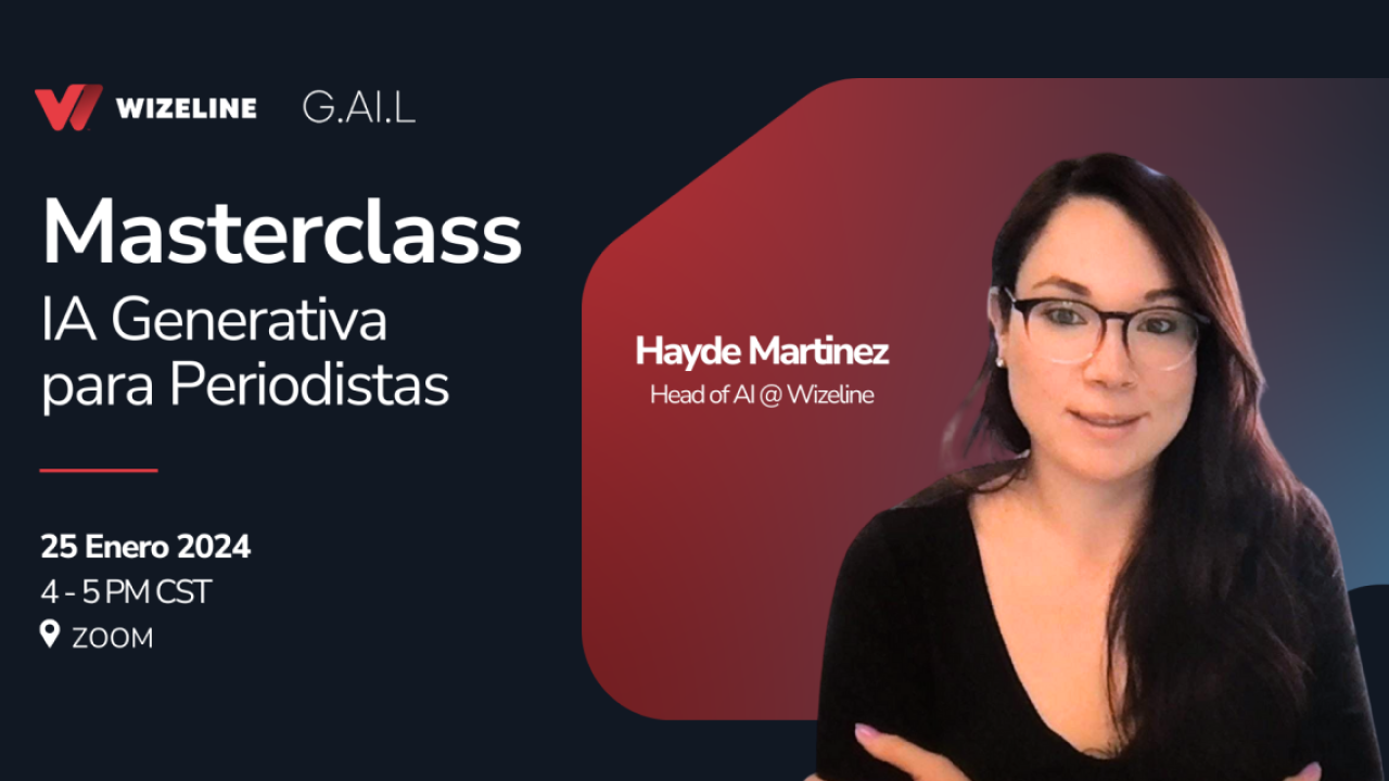 Masterclass de IA Generativa para Periodistas
