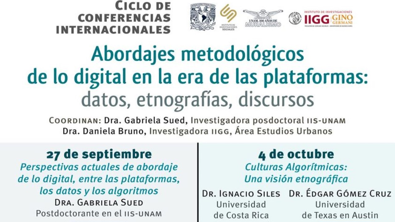 Abordajes Metodológicos de lo digital en la era de las plataformas