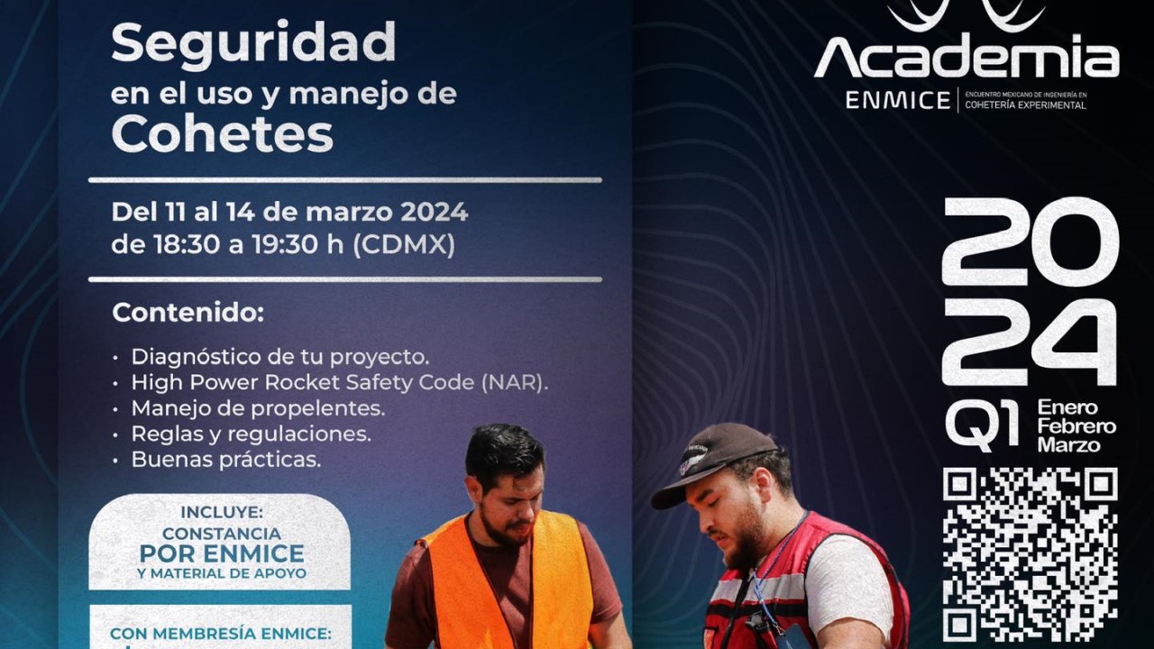 Seguridad en el uso y  manejo de cohetes