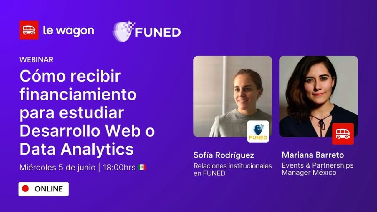Cómo recibir financiamiento para estudiar Desarrollo Web