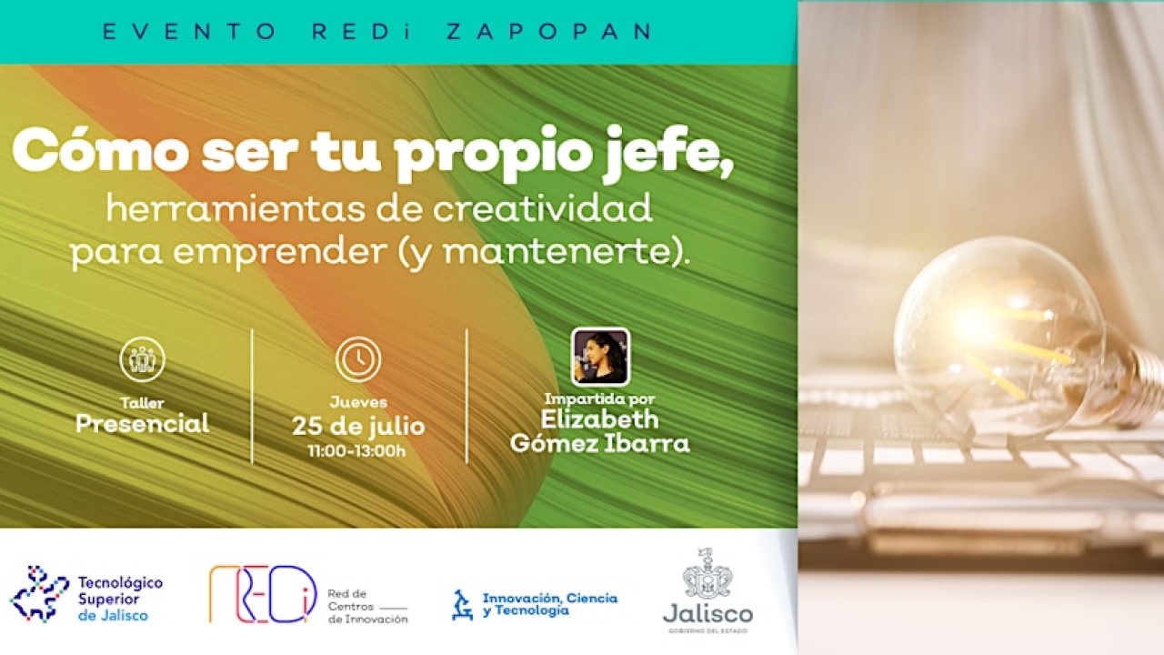 Cómo ser tu propio jefe, herramientas de creatividad para emprender