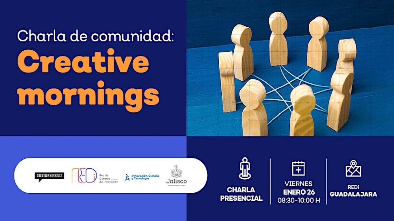 Charla de comunidad: CreativeMornings