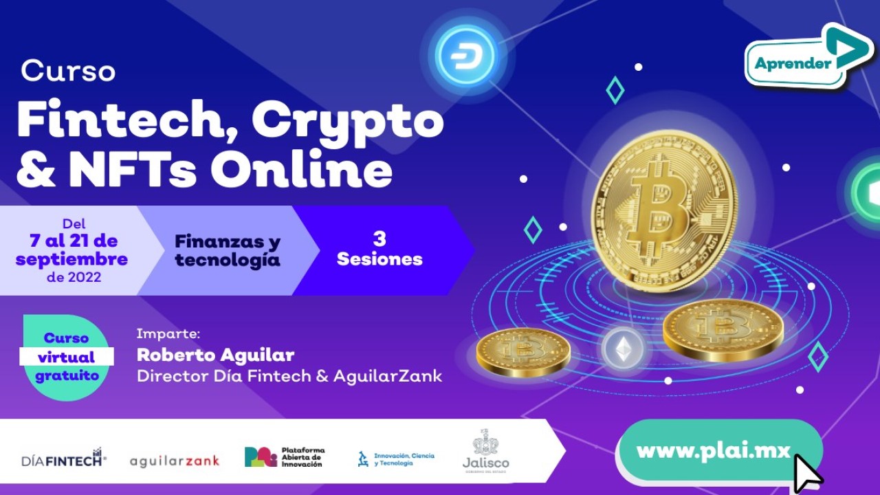 Curso Fintech, Crypto & NFT's Online