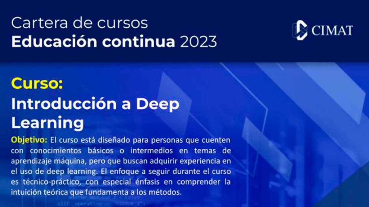 Introducción al Deep Learning
