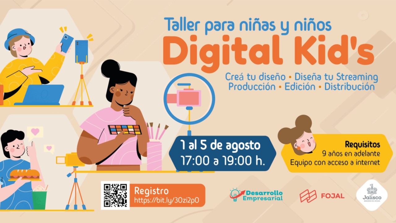 Taller para niñas y  niños Digital Kid's
