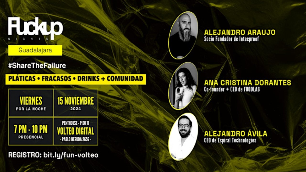 Fuckup Nights GDL ft. Volteo Digital