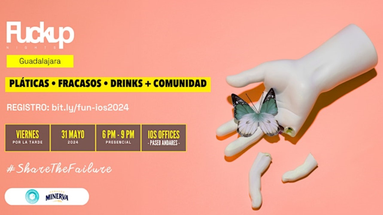 Fuckup Nights GDL - Mayo 2024