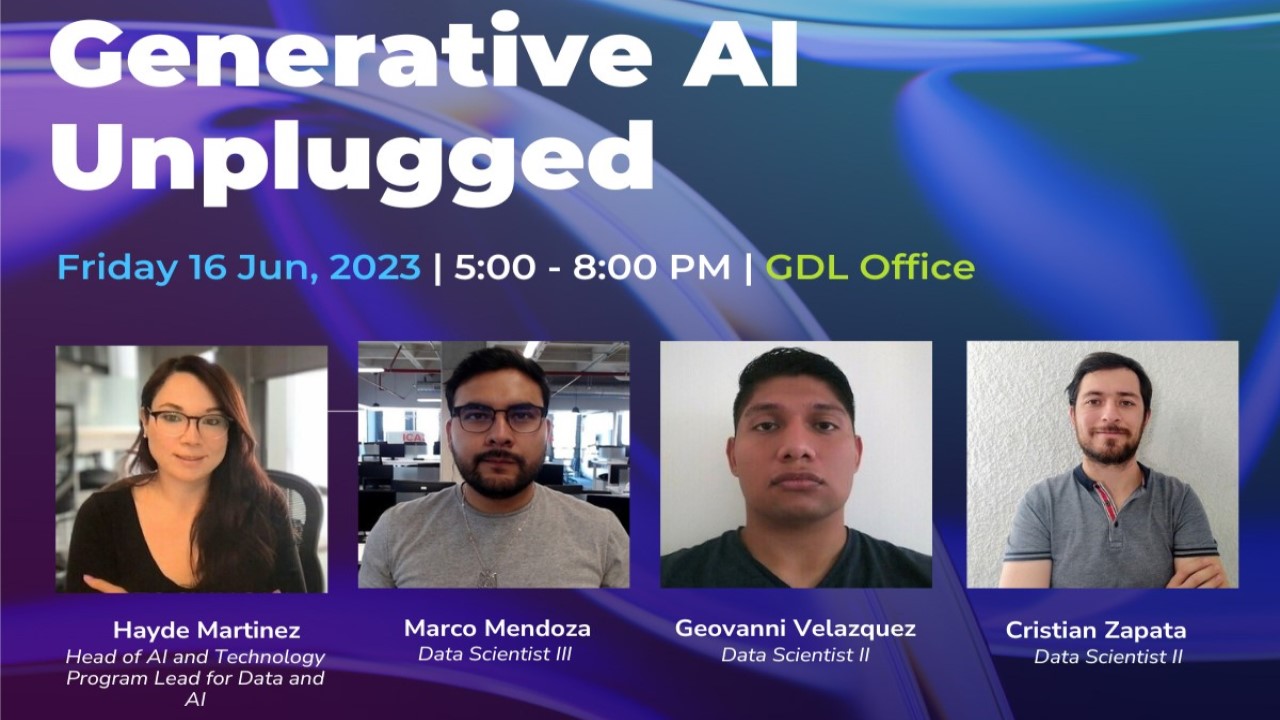 Generative AI Unplugged Meetup