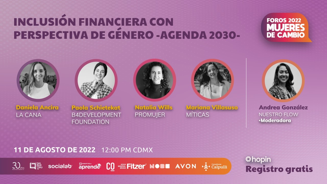 Inclusión financiera con perspectiva de género