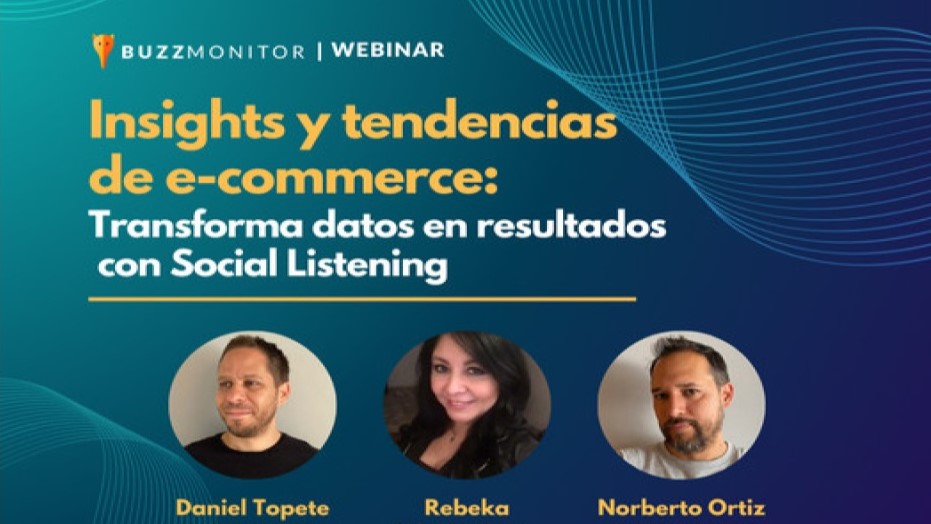 Insights y tendencias de e-commerce: Transforma datos en resultados con Social Listening