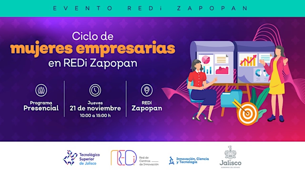 Ciclo de Mujeres Empresarias en Redi Zapopan