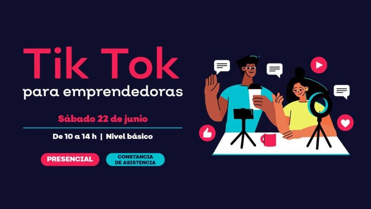 Tik Tok para emprendedoras